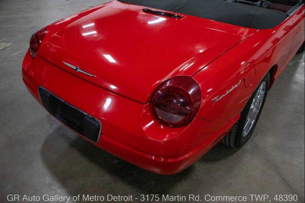 used 2002 Ford Thunderbird car, priced at $16,900
