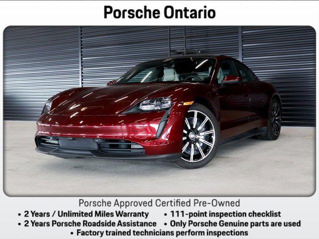 used 2022 Porsche Taycan car, priced at $63,881