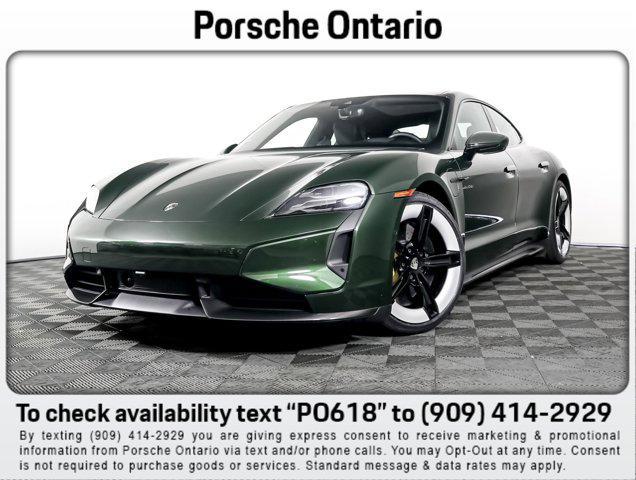 used 2025 Porsche Taycan car, priced at $189,881