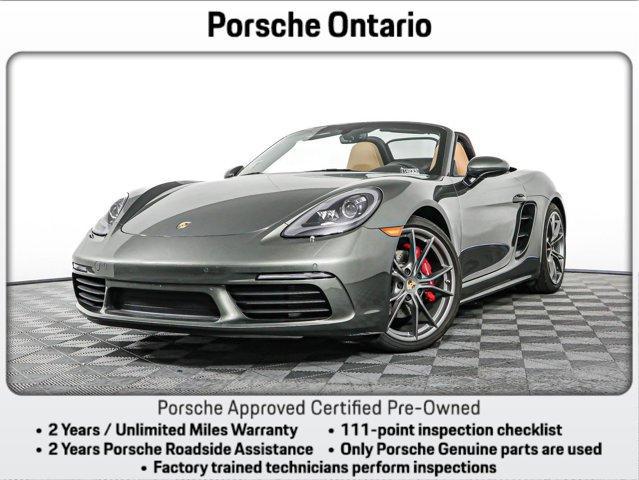 used 2024 Porsche 718 Boxster car, priced at $99,881
