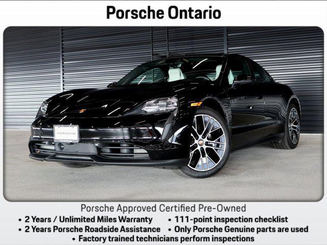 used 2022 Porsche Taycan car, priced at $77,881