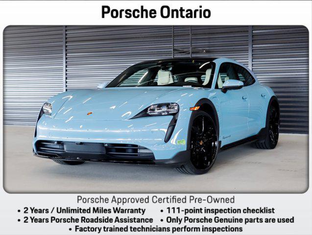 used 2023 Porsche Taycan car, priced at $93,881