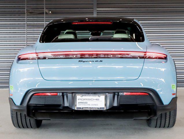 used 2023 Porsche Taycan car, priced at $93,881