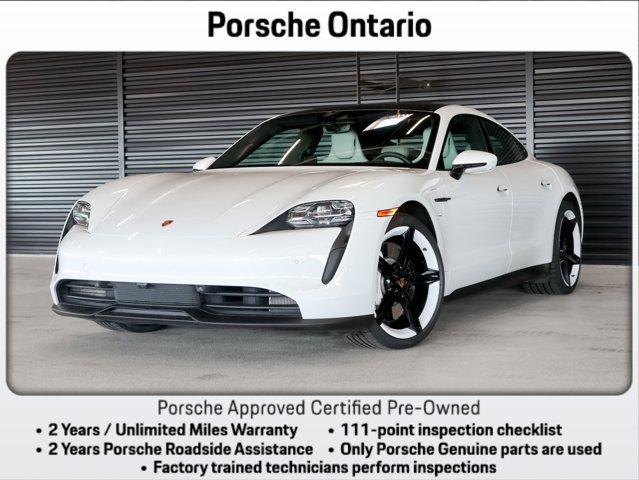 used 2022 Porsche Taycan car, priced at $78,881