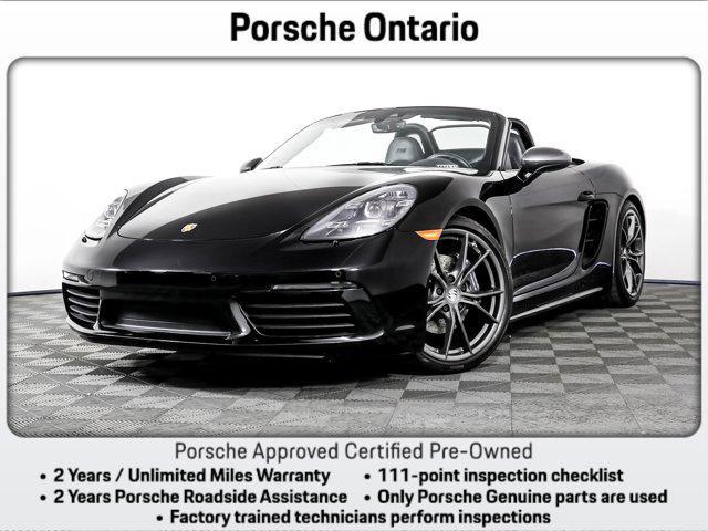 used 2022 Porsche 718 Boxster car, priced at $72,881