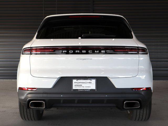 used 2024 Porsche Cayenne car, priced at $77,881