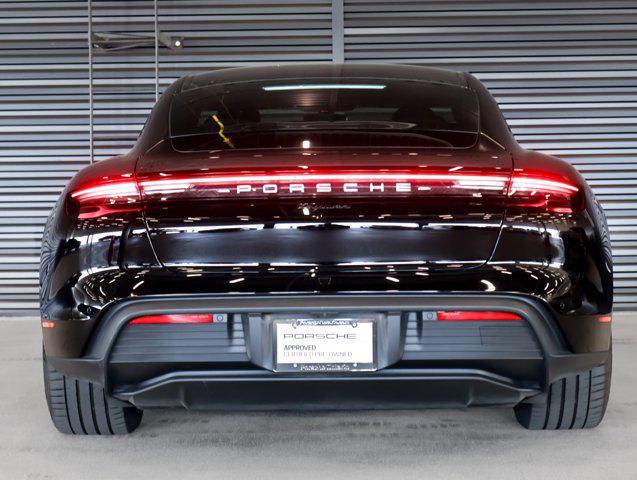 used 2024 Porsche Taycan car, priced at $78,881