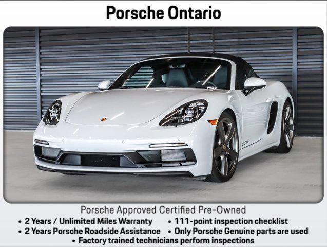 used 2024 Porsche 718 Boxster car, priced at $117,881