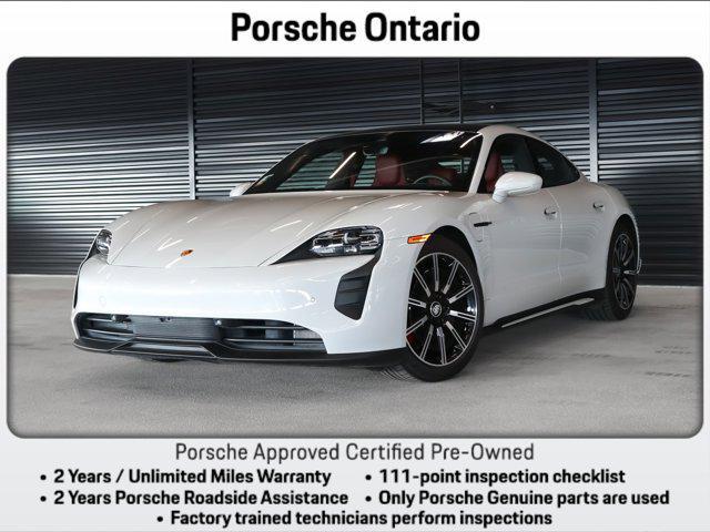 used 2022 Porsche Taycan car, priced at $84,881