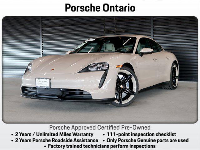 used 2022 Porsche Taycan car, priced at $62,881