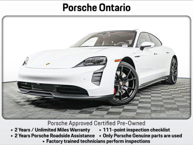 used 2022 Porsche Taycan car, priced at $98,881