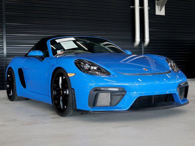 used 2023 Porsche 718 Spyder car, priced at $141,881