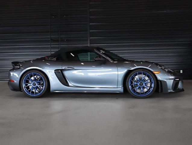 new 2025 Porsche 718 Spyder car, priced at $220,255
