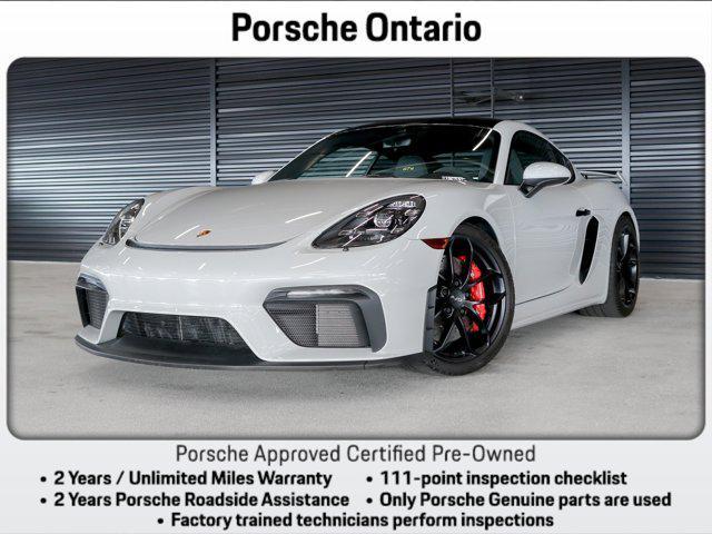 used 2022 Porsche 718 Cayman car, priced at $137,881