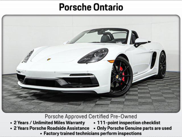 used 2021 Porsche 718 Boxster car, priced at $94,881