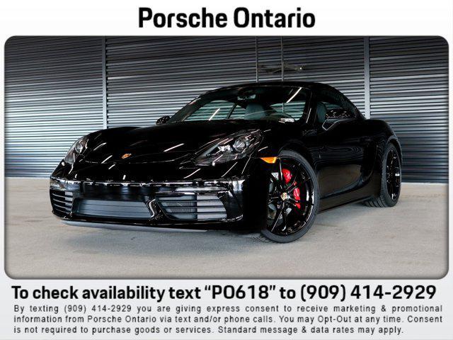 new 2025 Porsche 718 Cayman car, priced at $98,905
