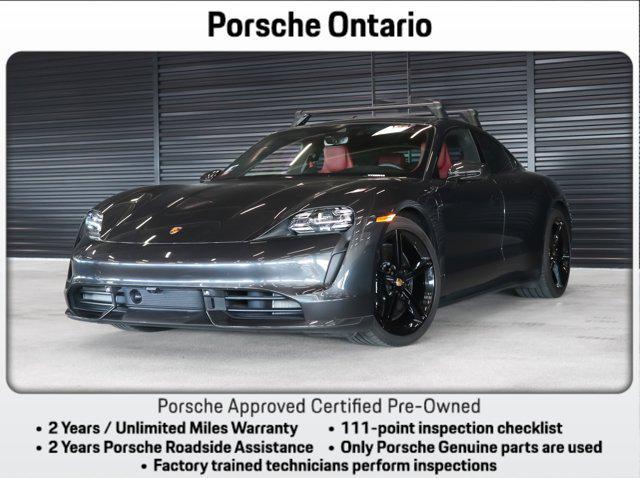 used 2022 Porsche Taycan car, priced at $117,881