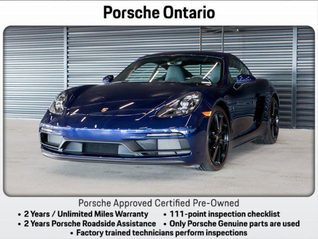 used 2025 Porsche 718 Cayman car, priced at $118,881