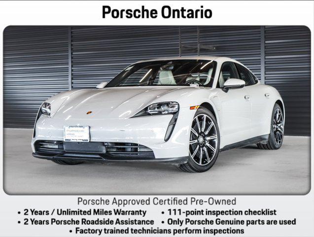 used 2022 Porsche Taycan car, priced at $56,881