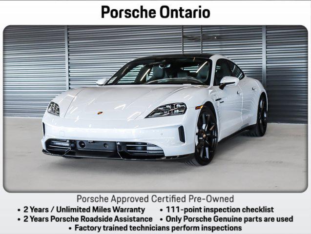 used 2025 Porsche Taycan car, priced at $159,881