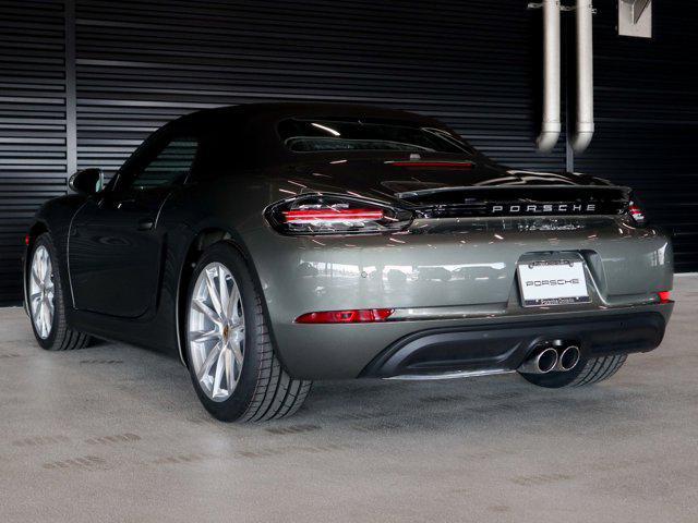 new 2025 Porsche 718 Boxster car, priced at $84,245