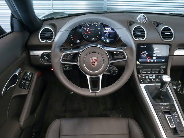 new 2025 Porsche 718 Boxster car, priced at $84,245