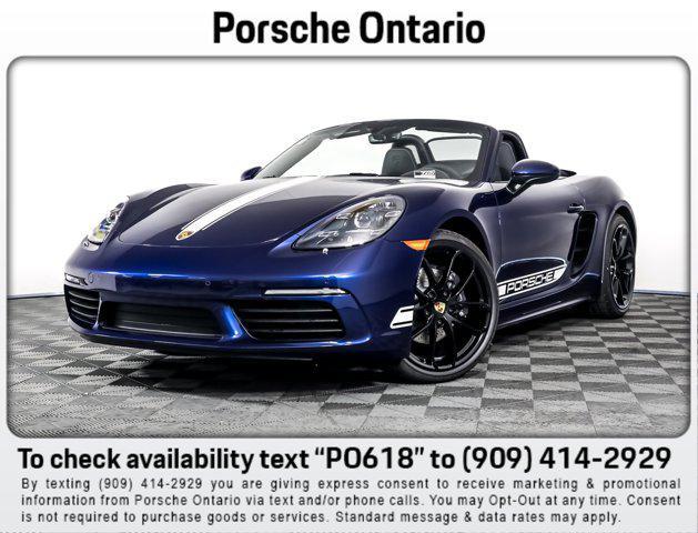 used 2024 Porsche 718 Boxster car, priced at $78,881