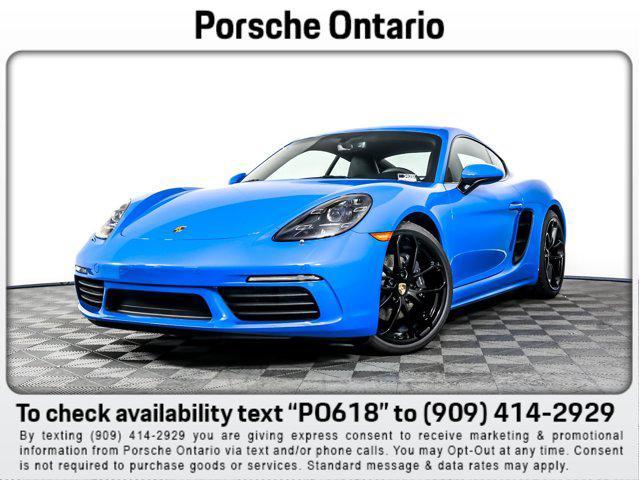 new 2024 Porsche 718 Cayman car, priced at $92,630