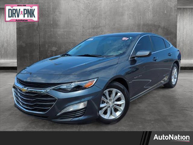 used 2021 Chevrolet Malibu car, priced at $18,258