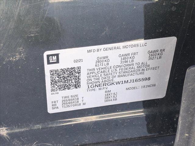 used 2021 Chevrolet Traverse car, priced at $23,888