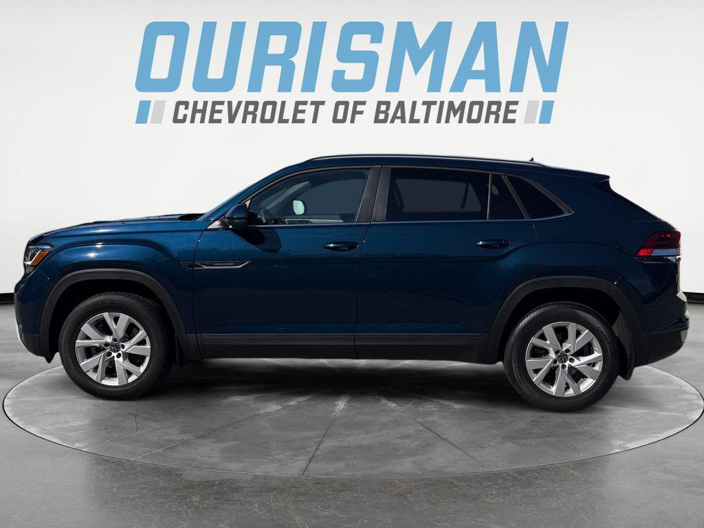 used 2021 Volkswagen Atlas Cross Sport car, priced at $20,000