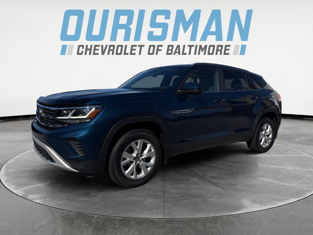 used 2021 Volkswagen Atlas Cross Sport car, priced at $20,000