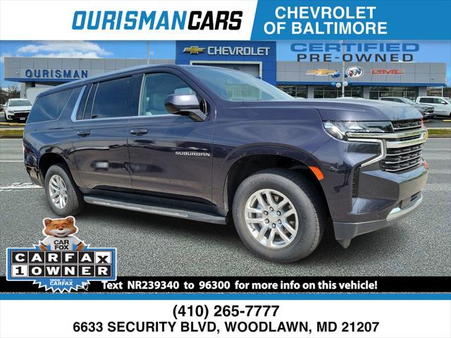 used 2022 Chevrolet Suburban car, priced at $48,403