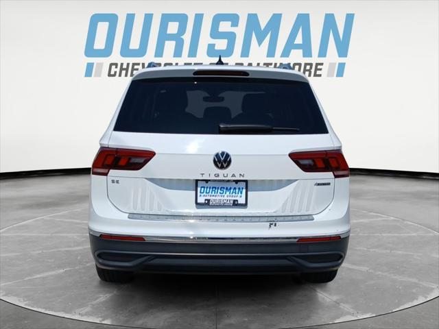 used 2022 Volkswagen Tiguan car, priced at $21,500