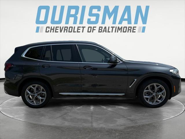 used 2022 BMW X3 car, priced at $30,000