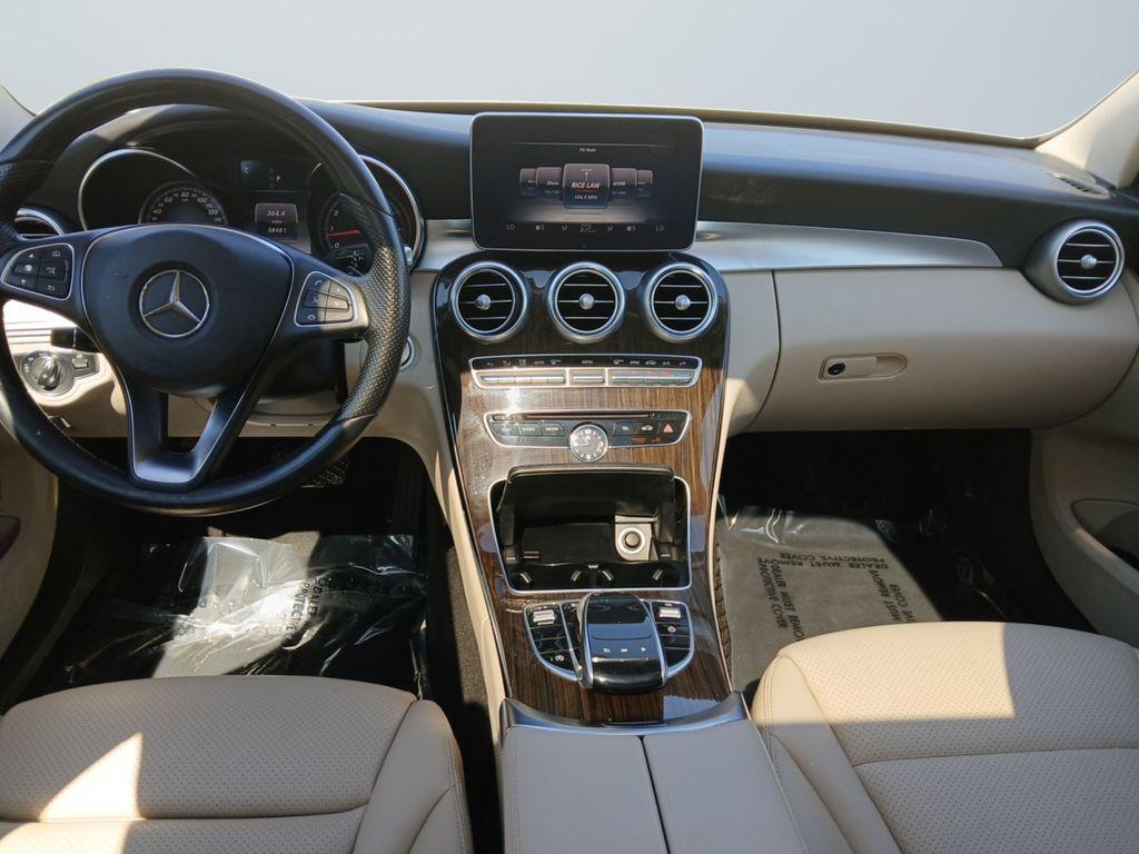 used 2018 Mercedes-Benz C-Class car, priced at $17,500