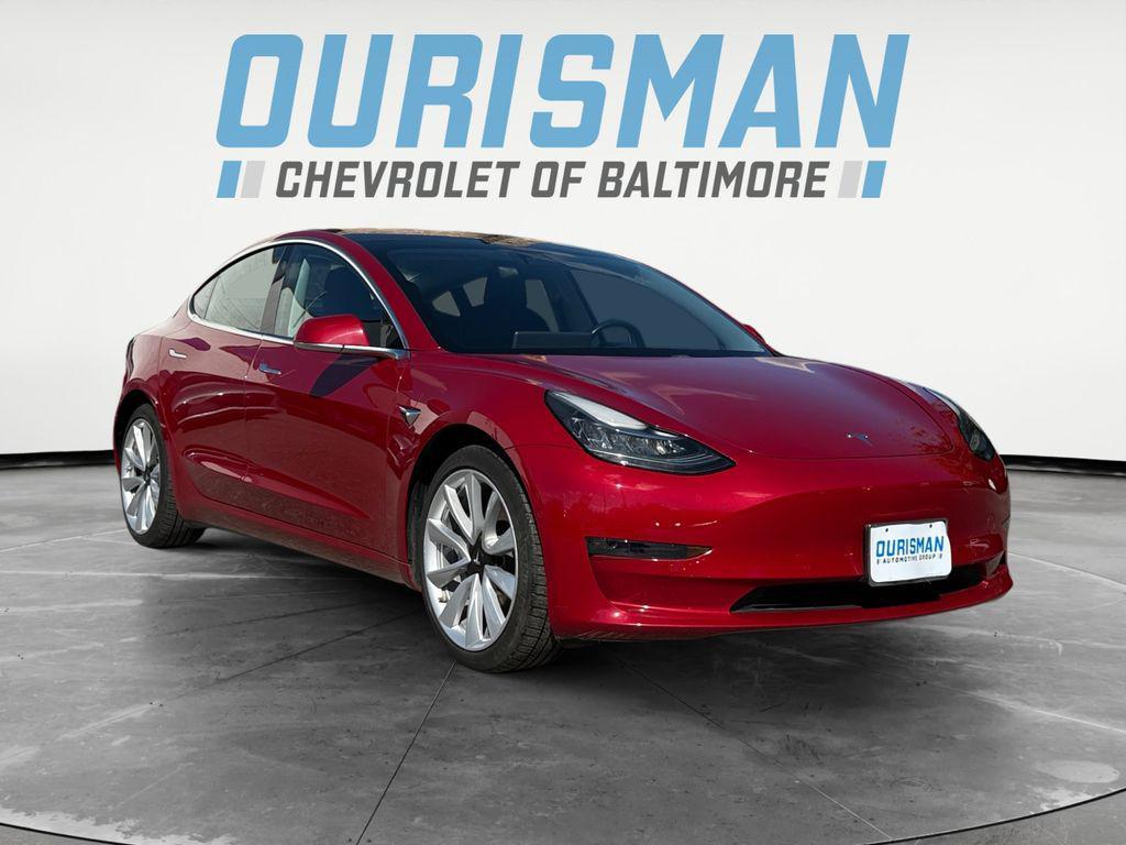 used 2018 Tesla Model 3 car, priced at $19,750