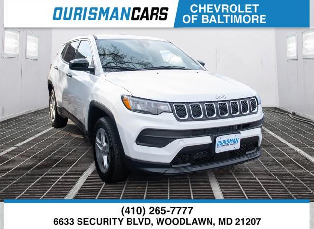 used 2023 Jeep Compass car, priced at $27,006
