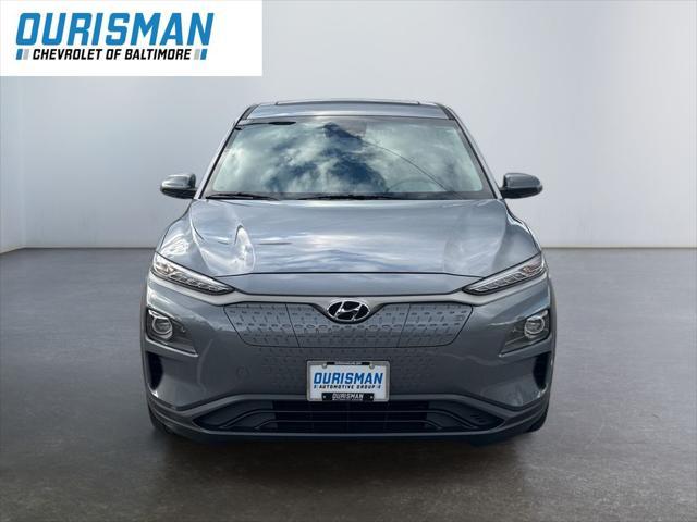 used 2021 Hyundai Kona EV car, priced at $18,500