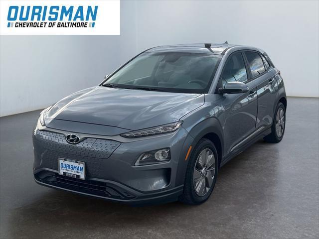 used 2021 Hyundai Kona EV car, priced at $20,000