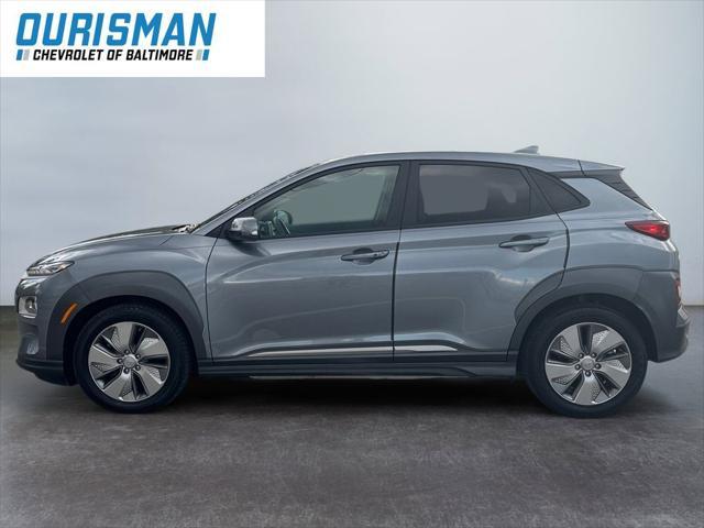 used 2021 Hyundai Kona EV car, priced at $20,000