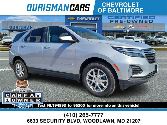 used 2022 Chevrolet Equinox car, priced at $20,960