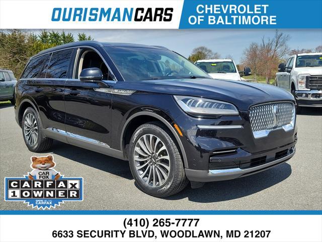 used 2022 Lincoln Aviator car, priced at $44,626