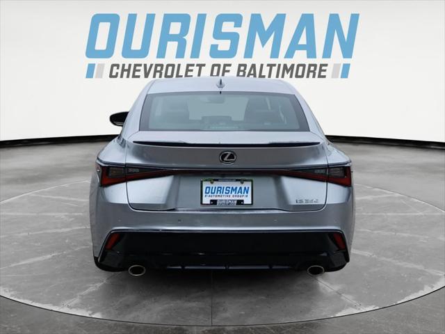 used 2022 Lexus IS 350 car, priced at $39,500