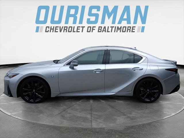 used 2022 Lexus IS 350 car, priced at $39,500