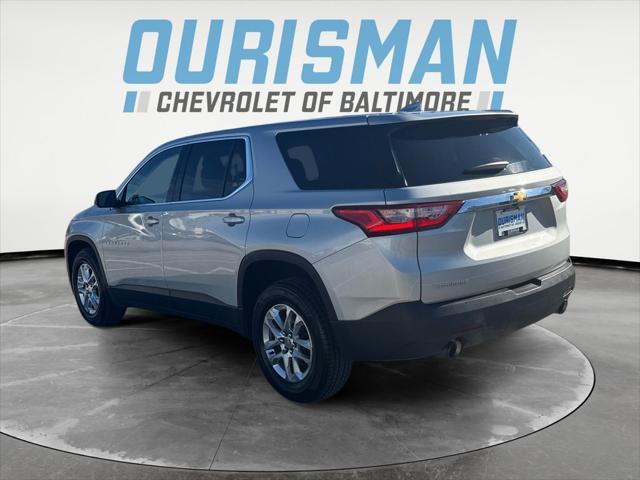 used 2020 Chevrolet Traverse car, priced at $17,500