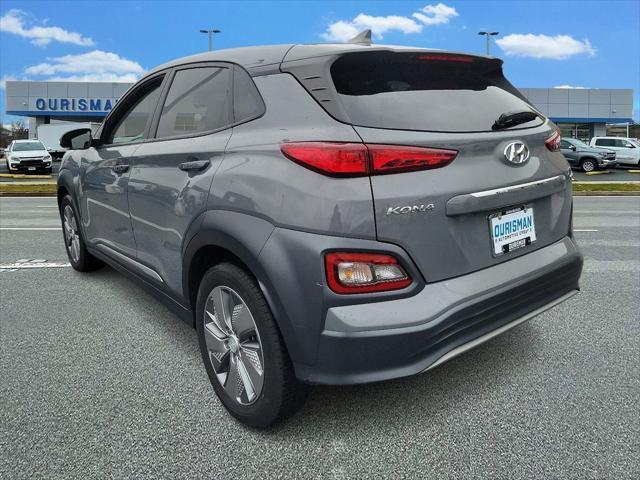 used 2021 Hyundai Kona EV car, priced at $20,000