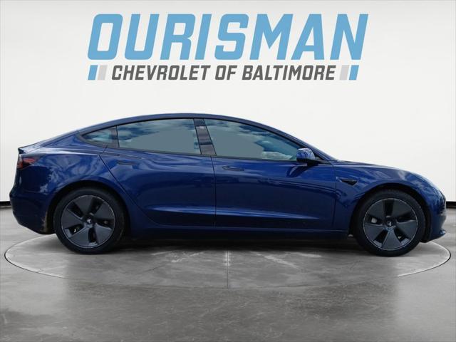 used 2021 Tesla Model 3 car, priced at $21,300