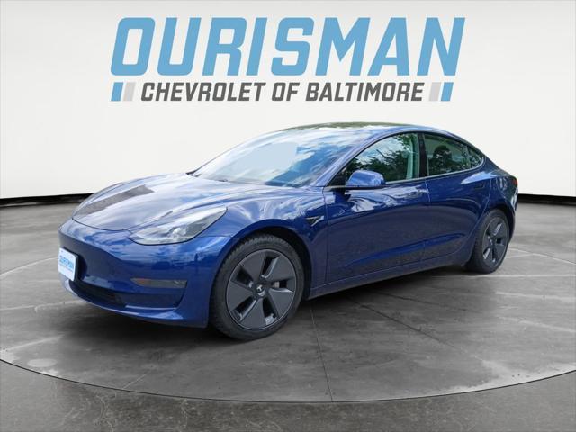 used 2021 Tesla Model 3 car, priced at $21,300