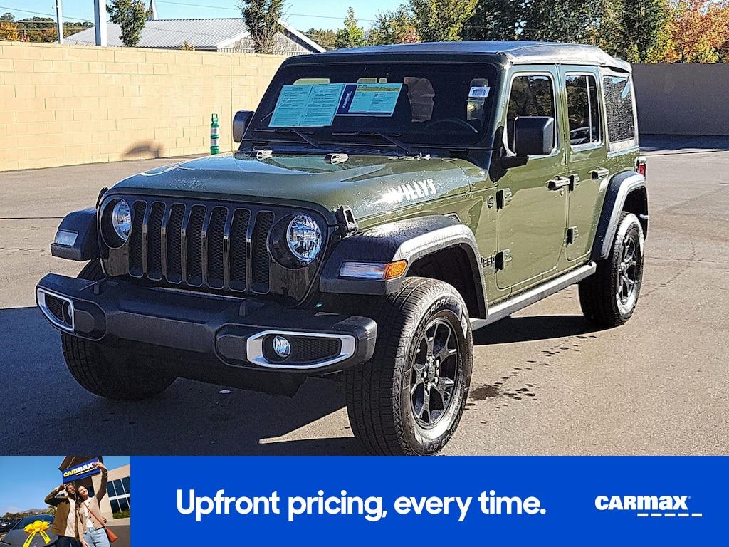 used 2021 Jeep Wrangler car, priced at $25,998